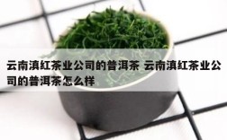 云南滇红茶业公司的普洱茶 云南滇红茶业公司的普洱茶怎么样