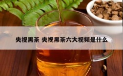 央视黑茶 央视黑茶六大视频是什么