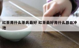 红茶用什么茶具最好 红茶最好用什么器皿冲泡