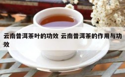 云南普洱茶叶的功效 云南普洱茶的作用与功效