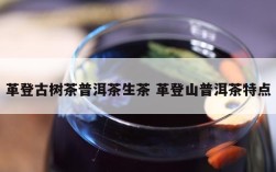 革登古树茶普洱茶生茶 革登山普洱茶特点