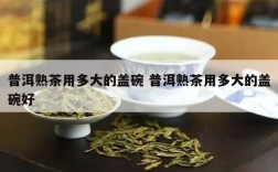 普洱熟茶用多大的盖碗 普洱熟茶用多大的盖碗好