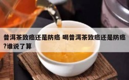 普洱茶致癌还是防癌 喝普洱茶致癌还是防癌?谁说了算